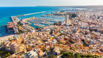 ciudad de alicante mar